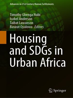cover image of Housing and SDGs in Urban Africa